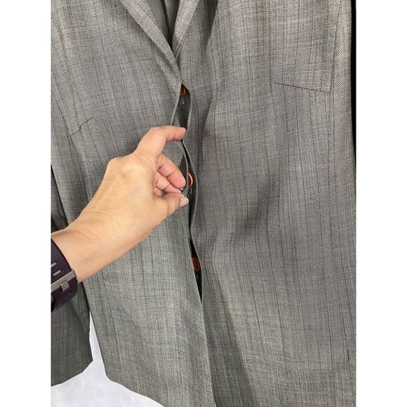CN Catrinet Korean Brand Pantsuit Blazer Jacket with Matching Pants Slacks Small - Picture 4 of 15